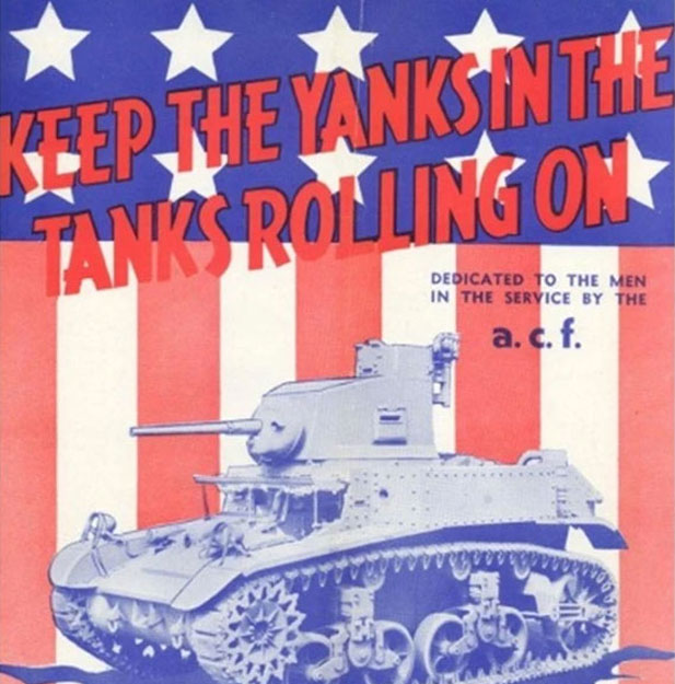 Keep The Yanks In The Tanks Rolling On